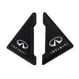2PCS Infiniti Car Door Corner Edge Cover Anti-Scratch Protective Sticker