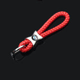 BMW M Power Logo Braided Rope Car Keychain Keyring