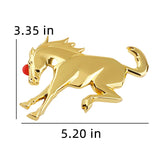 Ford Bronco Horse Logo ABS Car Rear Sticker Auto Trunk Emblem Badge Decal