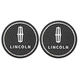 2PCS Lincoln Diamond Car Water Coaster Cup Mat