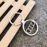 Audi Metal Car Keychain Pendant