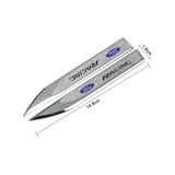 2pcs Ford Logo Metal Car Side Fender Sticker Emblem Badge