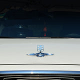 Suzuki Angle Wings Metal Car Front Hood Bonnet Sticker Emblem Badge