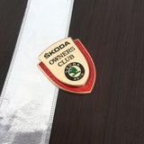 Skoda Metal Shield Car Rear Sticker Auto Window Emblem Badge Decal