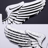 Lincoln Angle Wings Metal Car Front Hood Bonnet Sticker Emblem Badge