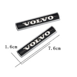 2pcs Volvo Metal Car Sticker Emblem Badge Decal Decoration