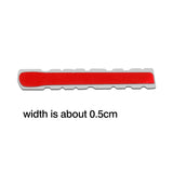 4pcs Citroen Logo Metal Car Stereo Sticker Auto Audio Emblem Decal