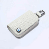 BMW PU Leather Car Key Case Pouch Key Bag Protector
