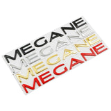 Renault Megane Letter Logo Metal Car Trunk Sticker Emblem Badge Decal