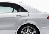Honda Shield Carbon Fiber Car Rear Sticker Window Emblem Badge Decal