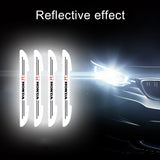 4pcs Honda Car Door Bumper Strip Anti-collision Protection Sticker