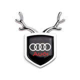 Audi ABS Deer Car Rear Sticker Shield Trunk Emblem Badge Decal