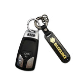 Suzuki Carbon Fiber Car Logo Keychain Keyring