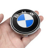 4pcs/set 68mm BMW X1 X3 X5 X6 1 3 5 7 Series Car Wheel Center Hub Cap Auto Hub Cover Emblem Badge Decal