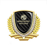 MG Metal Diamond Car Rear Sticker Trunk Emblem Badge Decal