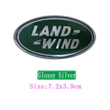 Land Rover Elliptical Metal Car Window Sticker Emblem Badge Decal
