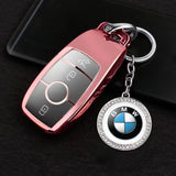 BMW Logo Diamond Keychain Metal Keyring