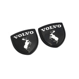 2pcs Volvo Moose Deer Logo Metal Car Rear Sticker Decal Emblem Badge