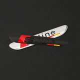 1PC Audi Allroad Sline Logo Metal Car Sticker Badge Decal