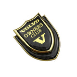 Volvo Shield Carbon Fiber Car Rear Sticker Window Emblem Badge Decal