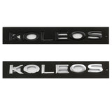 Renault KOLEOS Letter Logo ABS Car Trunk Sticker Emblem Badge Decal