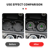 2PCS Skoda Diamond Car Water Coaster Cup Mat