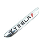 1PC Tesla Logo Metal Car Sticker Badge Decal