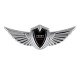 Audi Sline Logo 3D Metal Wing Car Emblem Sticker Badge Decal