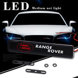 Land Rover Logo Car Front Hood Grille LED Light