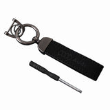 Audi RS Sline Suede Metal Car Keyring Pendant