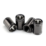 4pcs Tesla Logo Car Tire Valve Caps