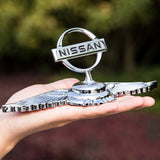 Nissan Nismo Angle Wings Metal Car Front Hood Bonnet Sticker Emblem Badge