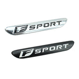 1PC Lexus F-Sport Logo Metal Car Sticker Badge Decal