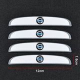 4pcs/set Volvo Car Door Mirror Side Anti Collision Sticker Bumper Strips