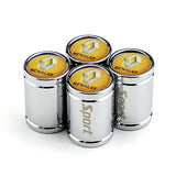 4pcs Renault Logo Car Tire Valve Caps