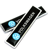 2pcs/set Volkswagen GTI Racing Logo Metal Car Side Sticker Auto Emblem Badge