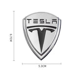 Tesla Metal Car Rear Sticker Decal Window Emblem Badge