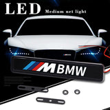 BMW Hamann M Performance Logo Car Front Hood Grille LED Light