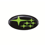 58x28mm Subaru Epoxy Car Steering Wheel Sticker Decal Emblem Badge