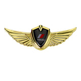 Toyota TRD Logo 3D Metal Wing Car Emblem Sticker Badge Decal