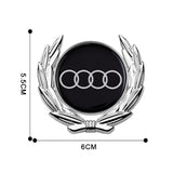 Audi Metal Car Rear Sticker Trunk Emblem Badge Decal