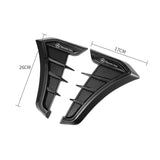 2PCS Mercedes Benz AMG Logo Shark Fin Car Side Fender Sticker Emblem