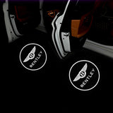 2pcs Bentley Wireless Car Welcome Door Laser Projection LED Light