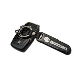 Suzuki Carbon Fiber Car Logo Keychain Keyring