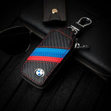BMW Carbon Fiber Car Key Bag Key Cover