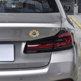 Alfa Romeo Double Lion Metal Car Rear Sticker Auto Window Emblem Badge Decal