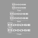 Set Dodge Wheel Brake Caliper Sticker