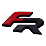 SEAT FR Logo Metal Car Front Hood Grille Emblem Bagde Rear Sticker Decal