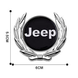Jeep Metal Car Rear Sticker Trunk Emblem Badge Decal