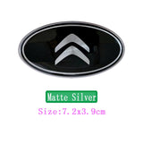 Citroen Elliptical Metal Car Window Sticker Emblem Badge Decal